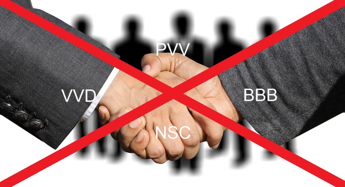 Falha A Negociação Para Um Governo PVV, VVD, NSC, BBB