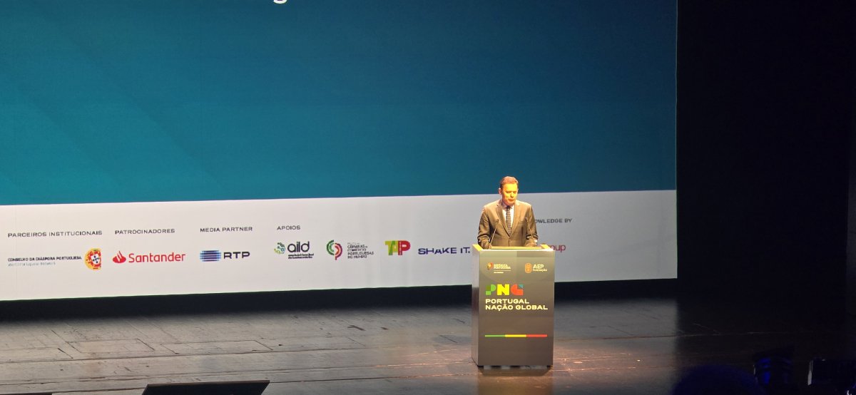 Primeiro Ministro, Luís Montenegro, na sessão de abertura do PNG
