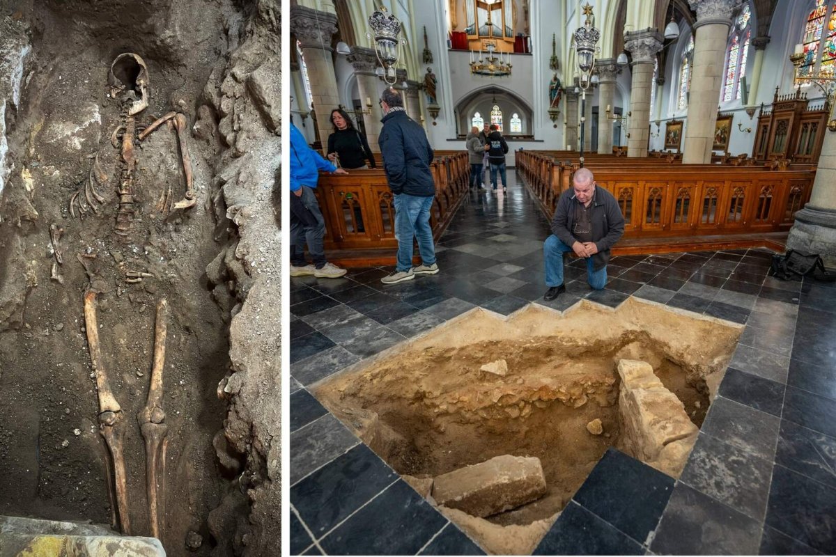Sepultura encontrada em Maastricht